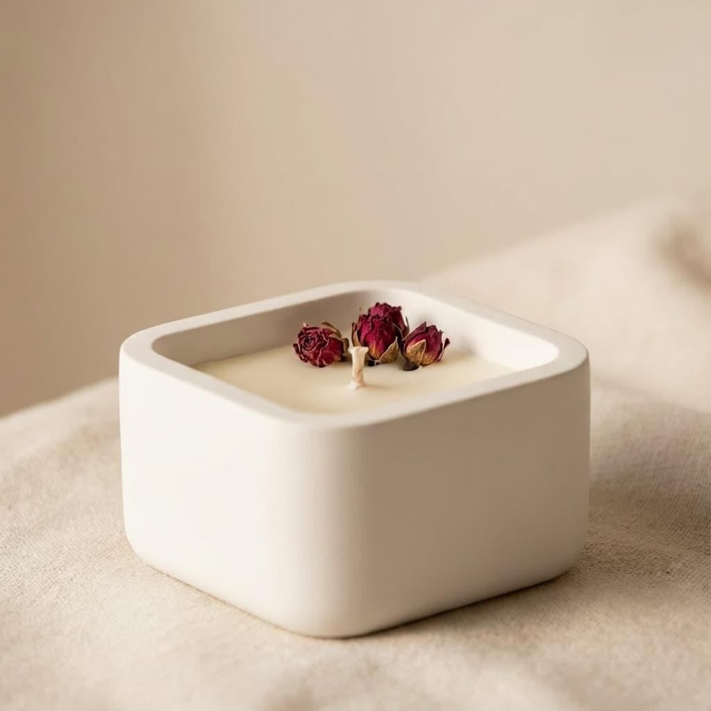 Kefi Studio candle artisan working